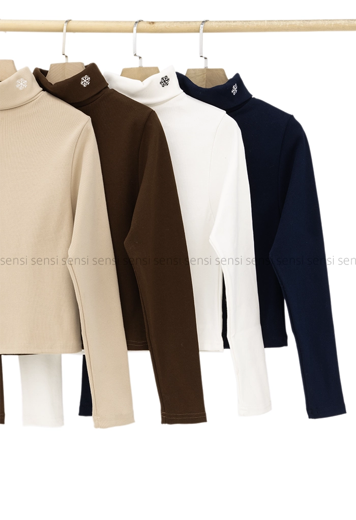 بلوز کبریتی کشی یقه اسکی کد1005175